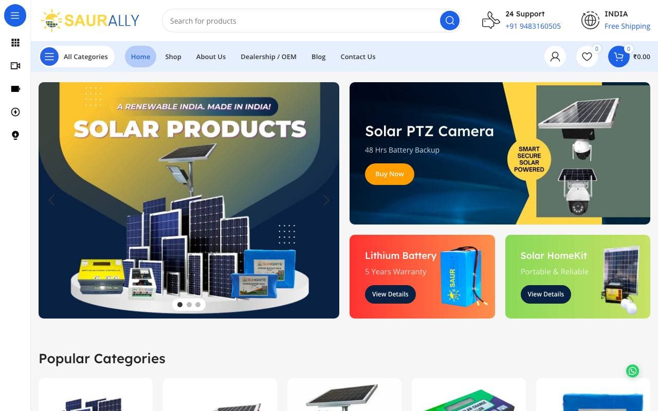 Saurally — website delivered by NextGen Fusion