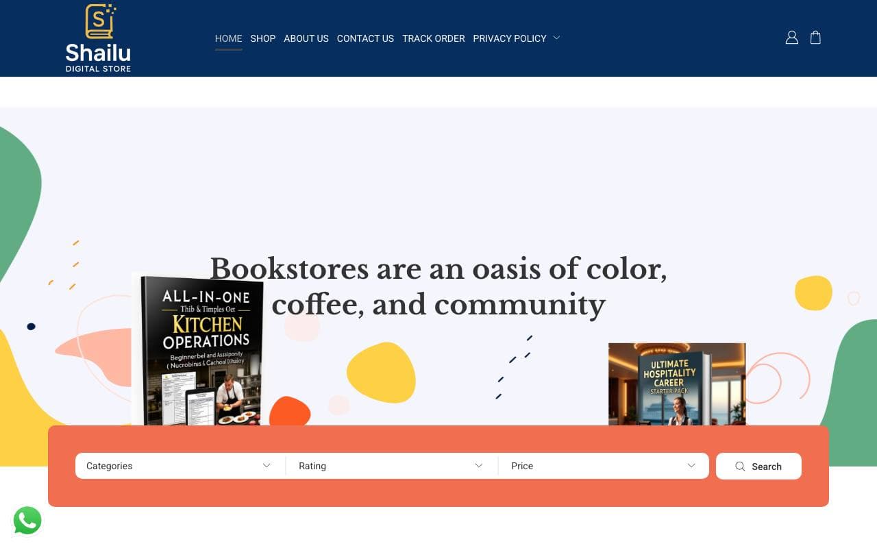 Shailudigitalstore — website delivered by NextGen Fusion