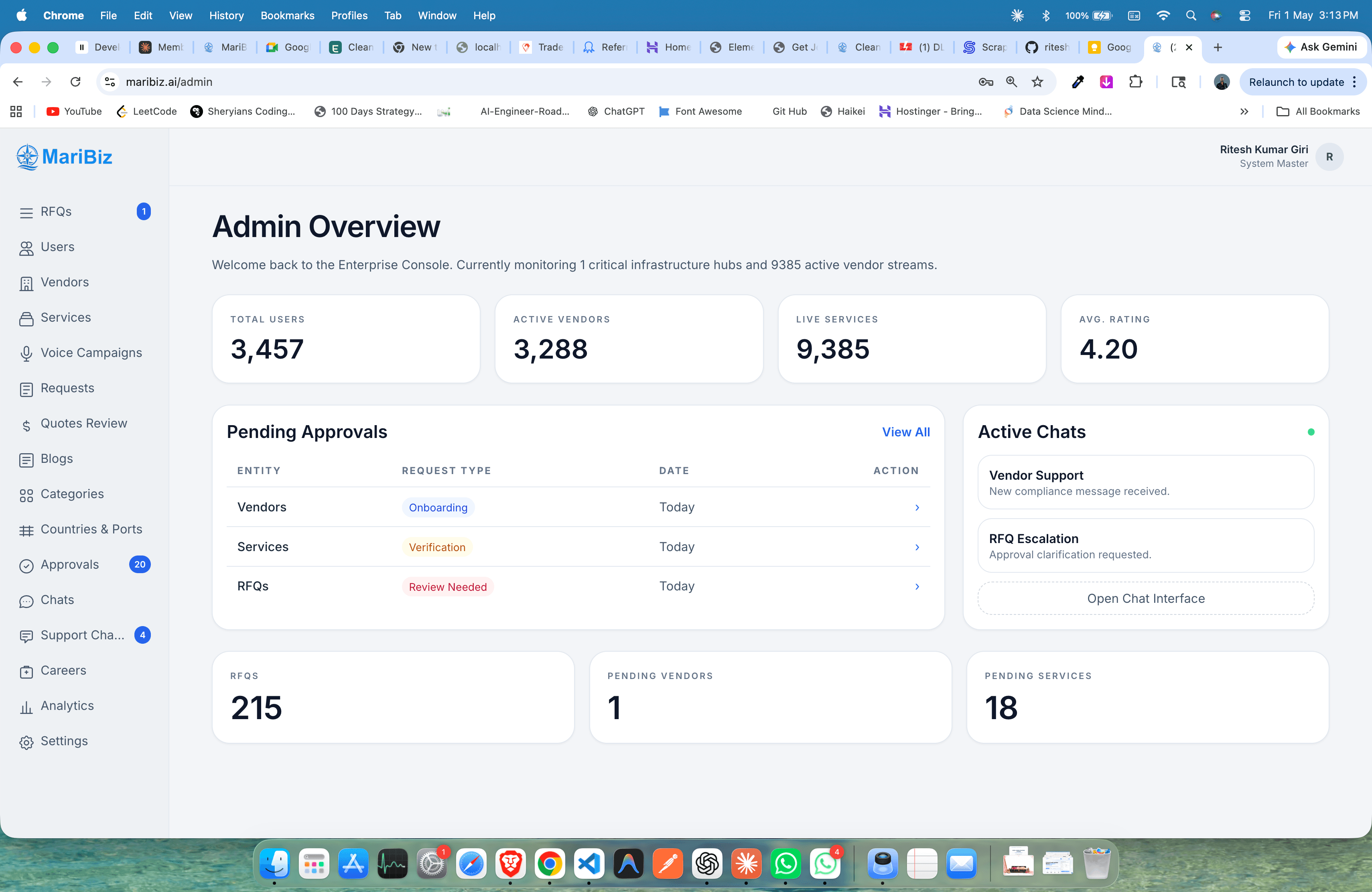 MariBiz.ai — screenshot 2