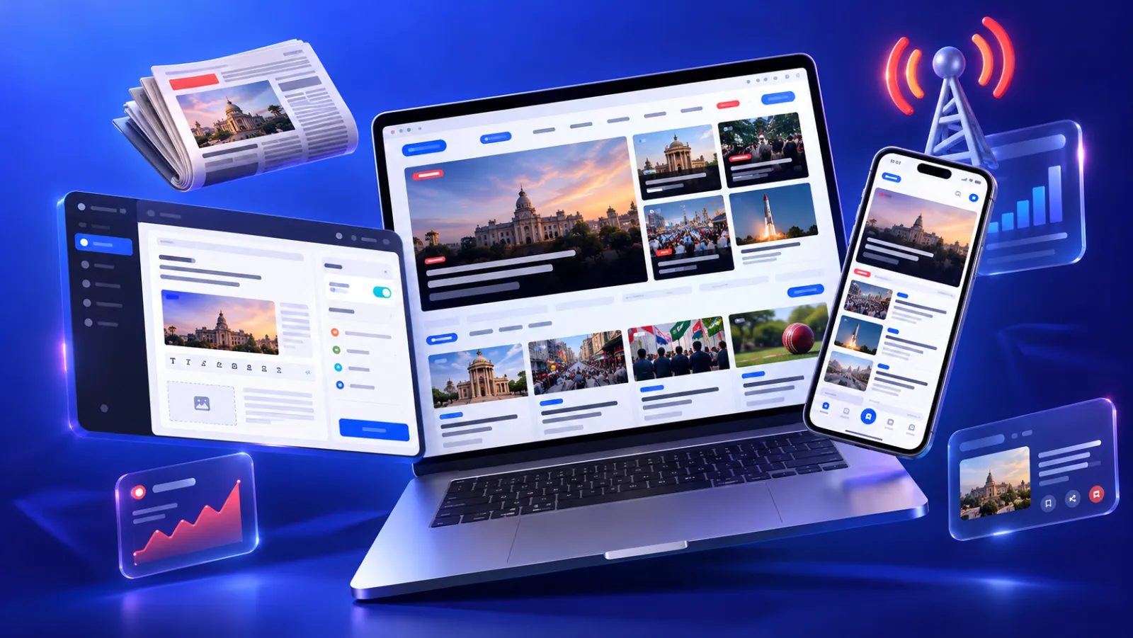News Portal with Admin Panel