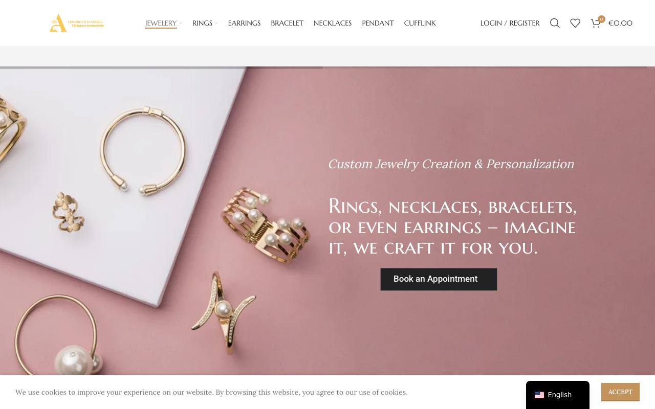 Lesbijouxdangeli — website delivered by NextGen Fusion